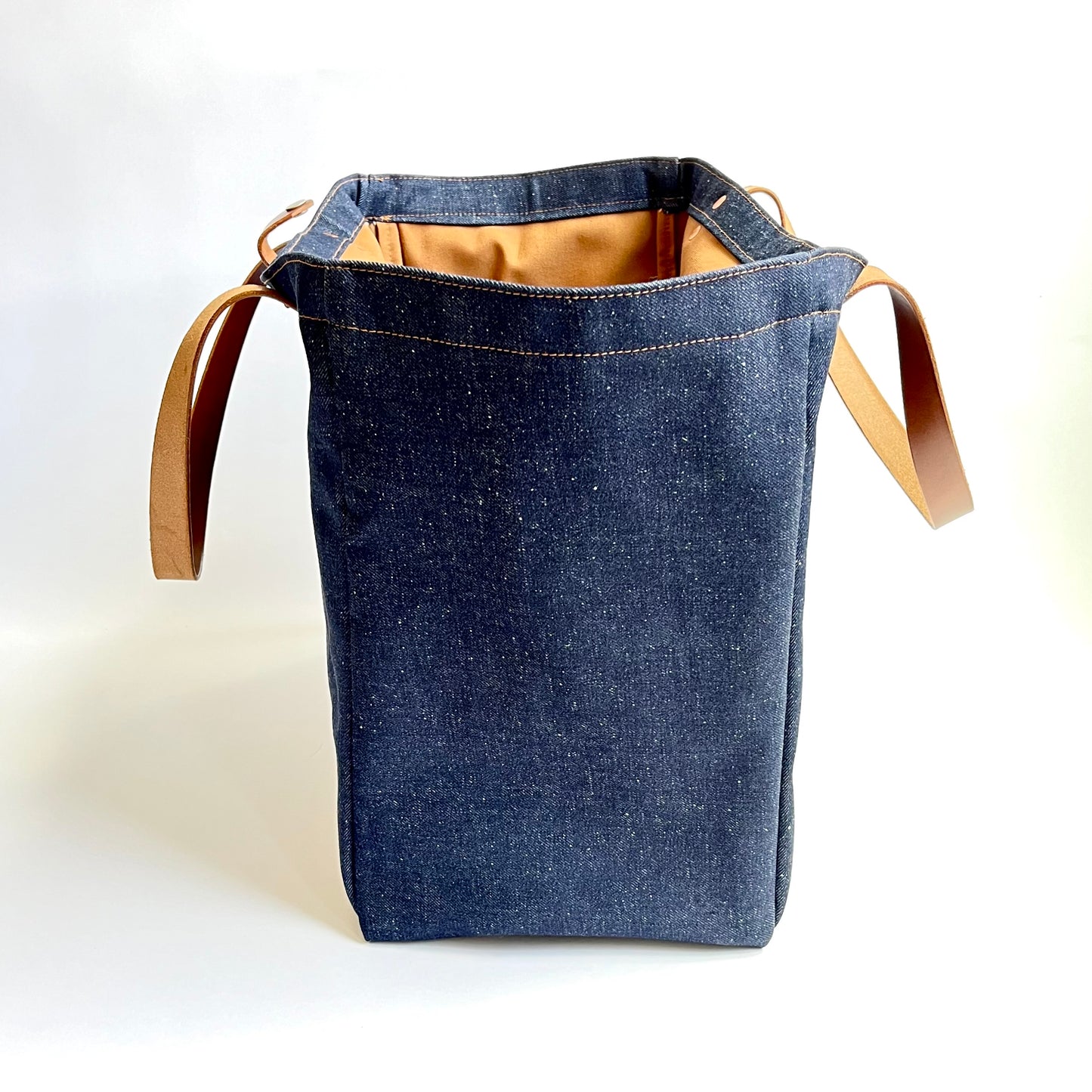 Denim Carryall Tote