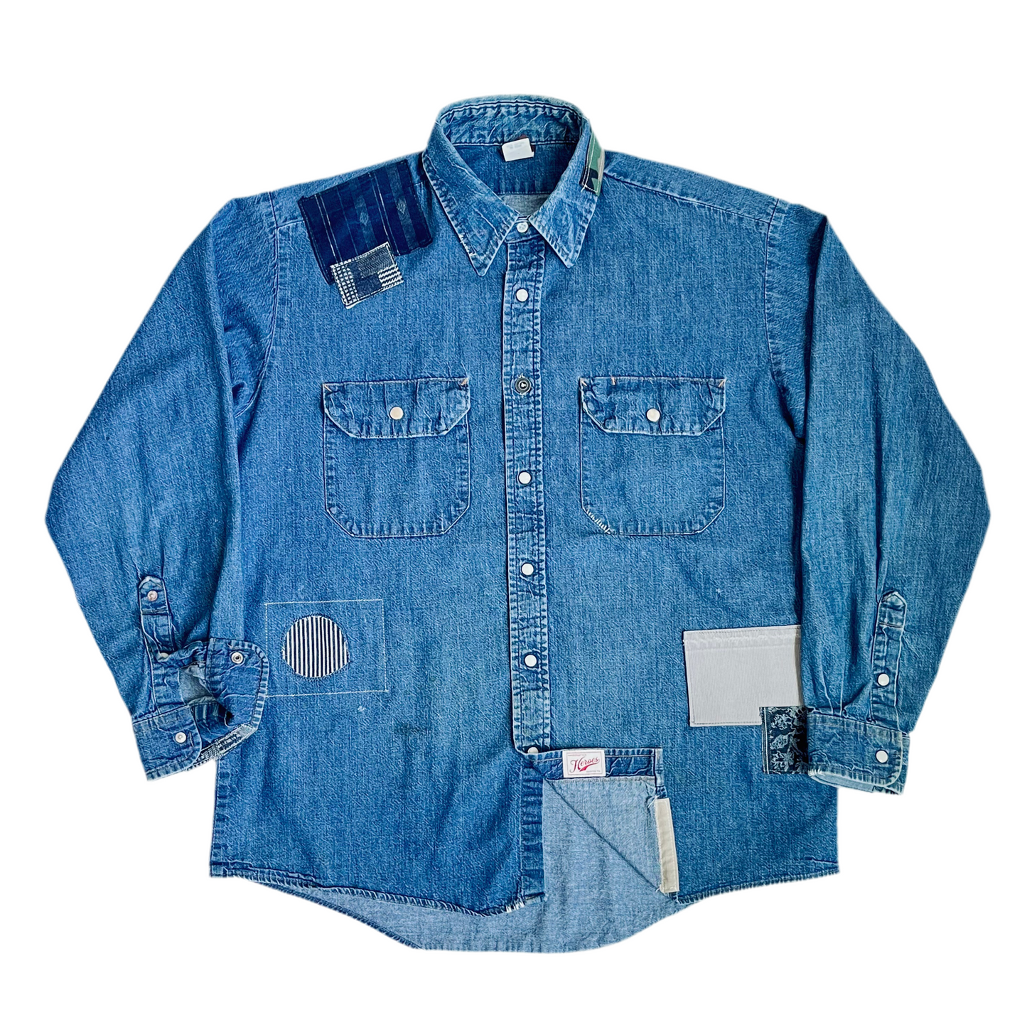 Patch & Repair Denim Shirt