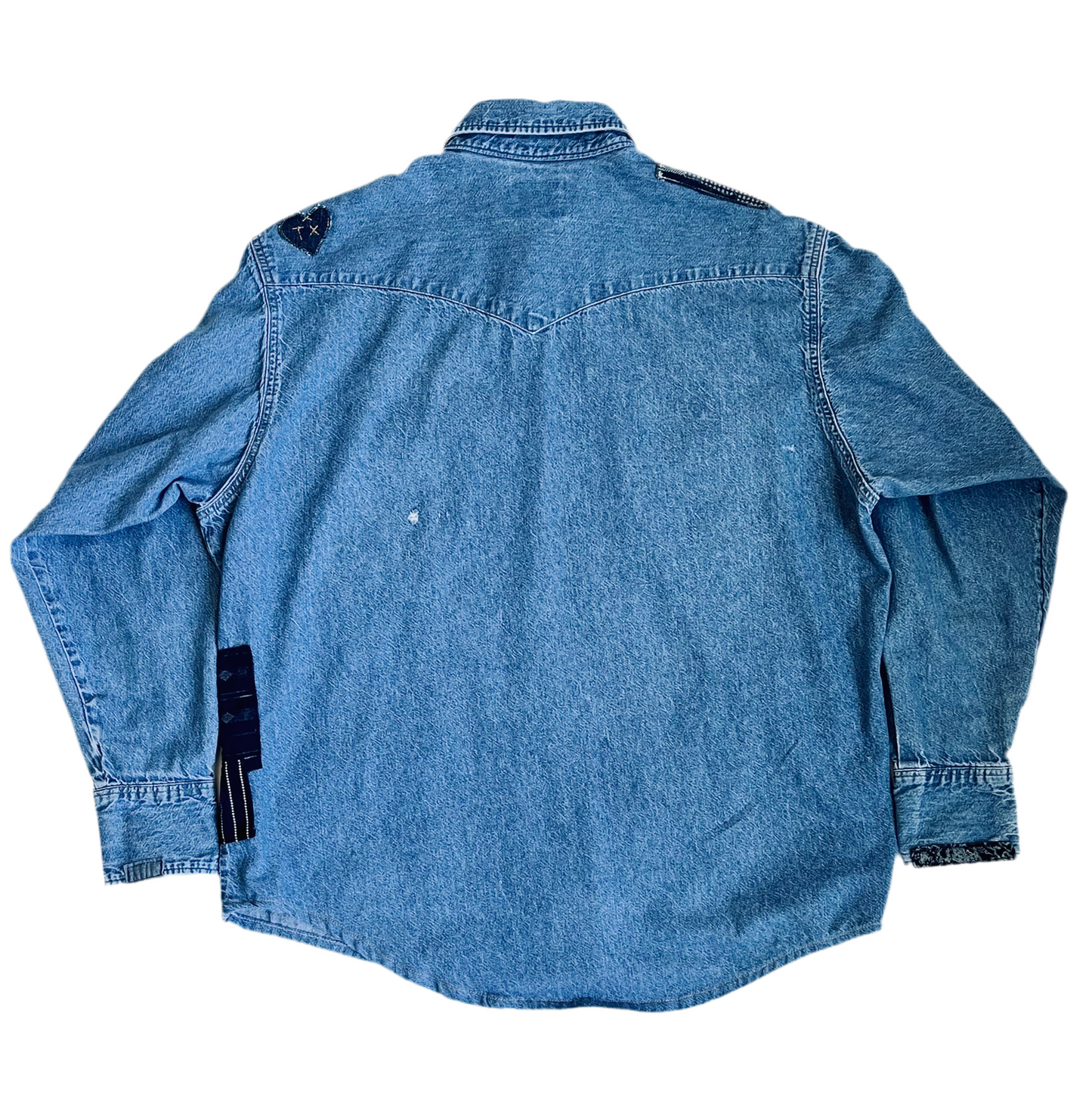Patch & Repair Denim Shirt