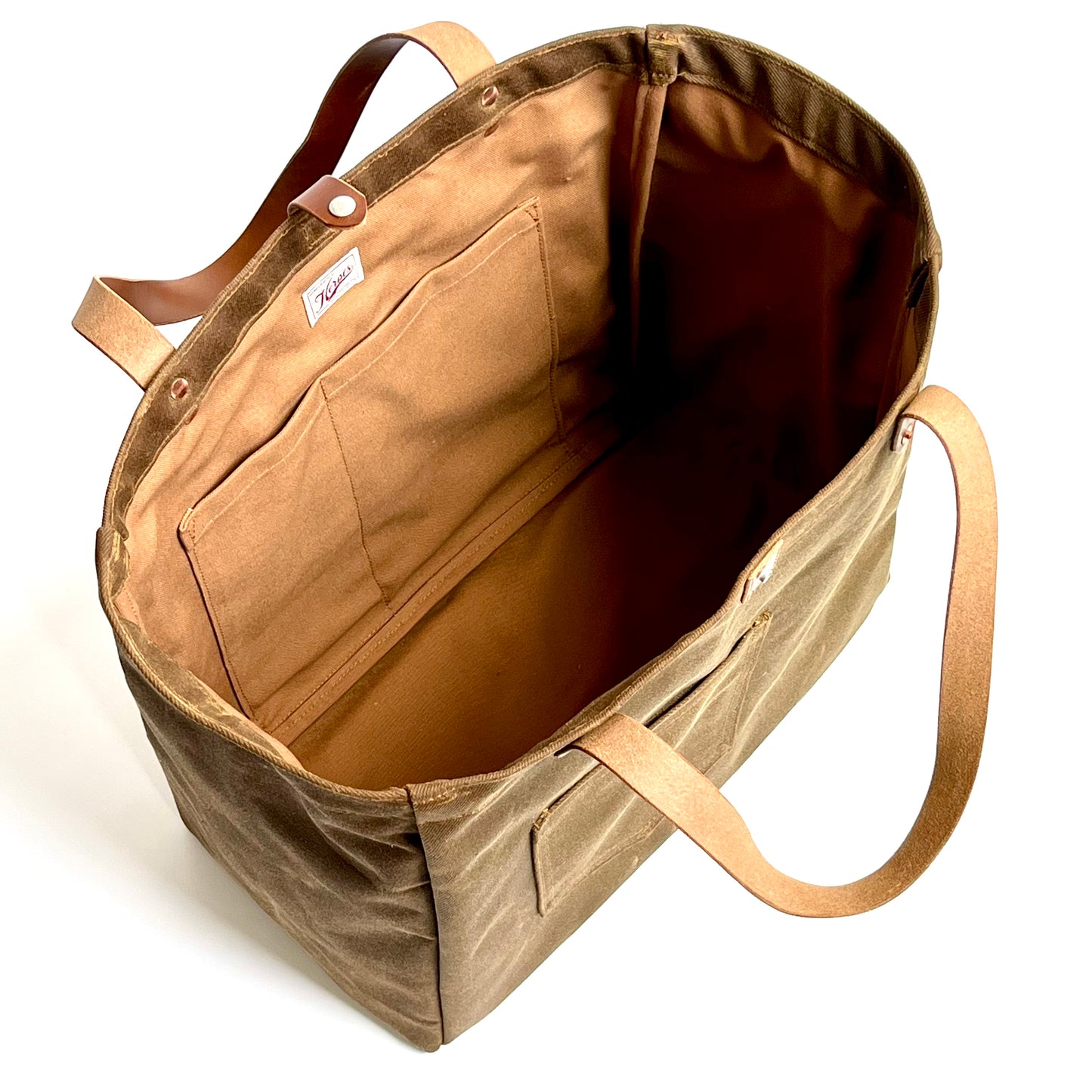 Waxed Carryall Tote