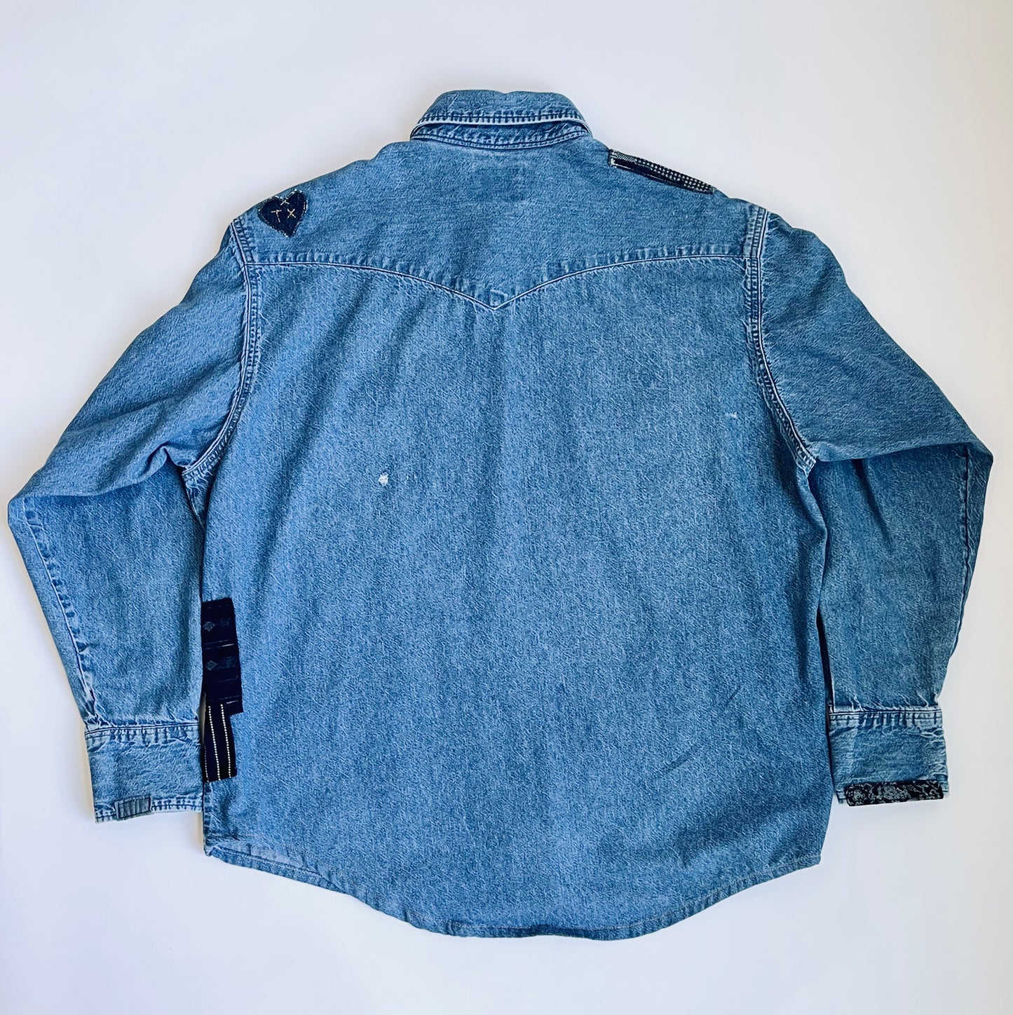Patch & Repair Denim Shirt