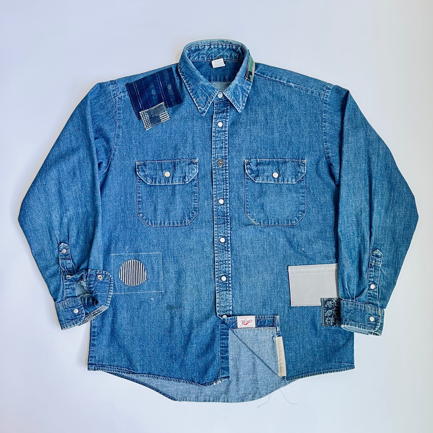 Patch & Repair Denim Shirt