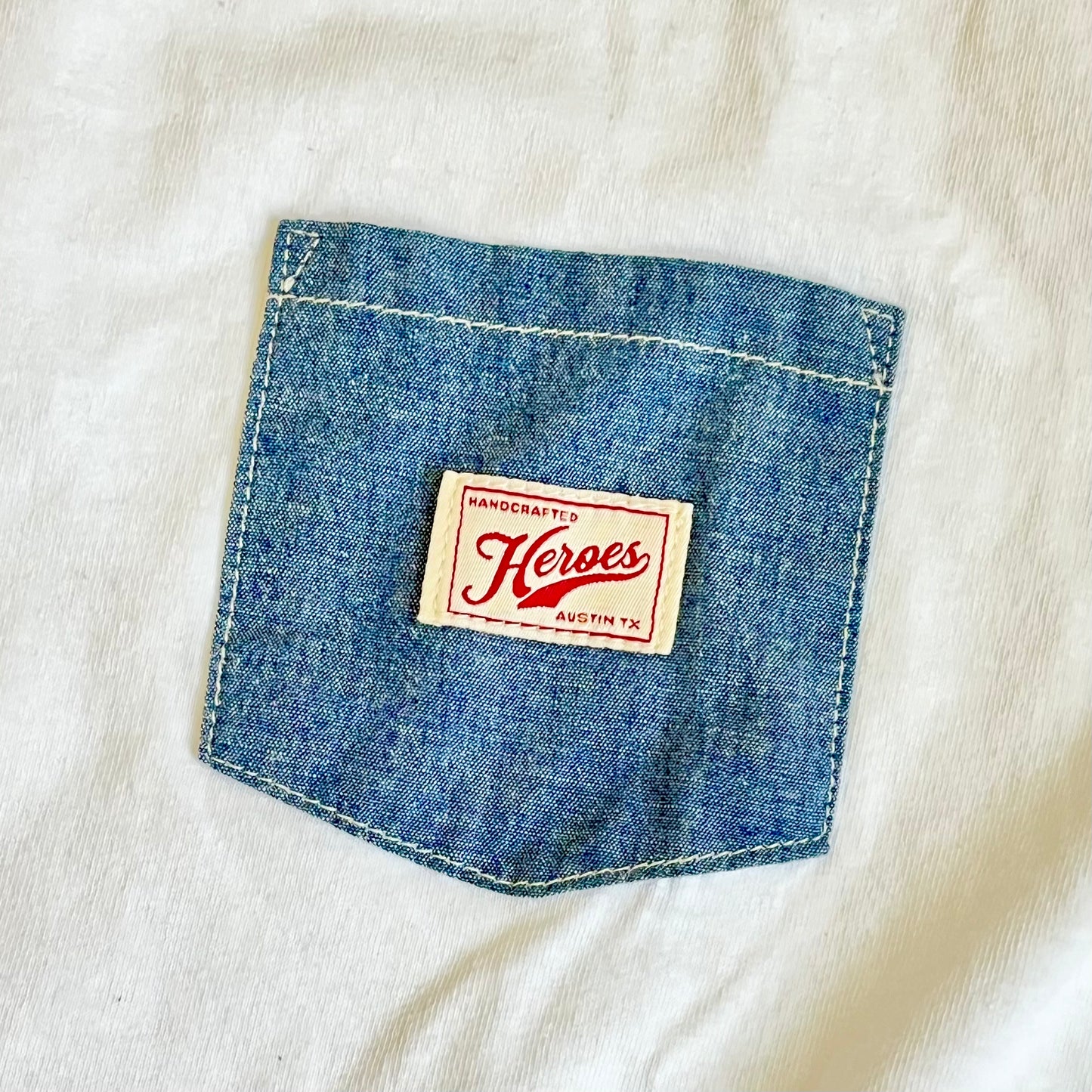 Chambray Pocket Tee