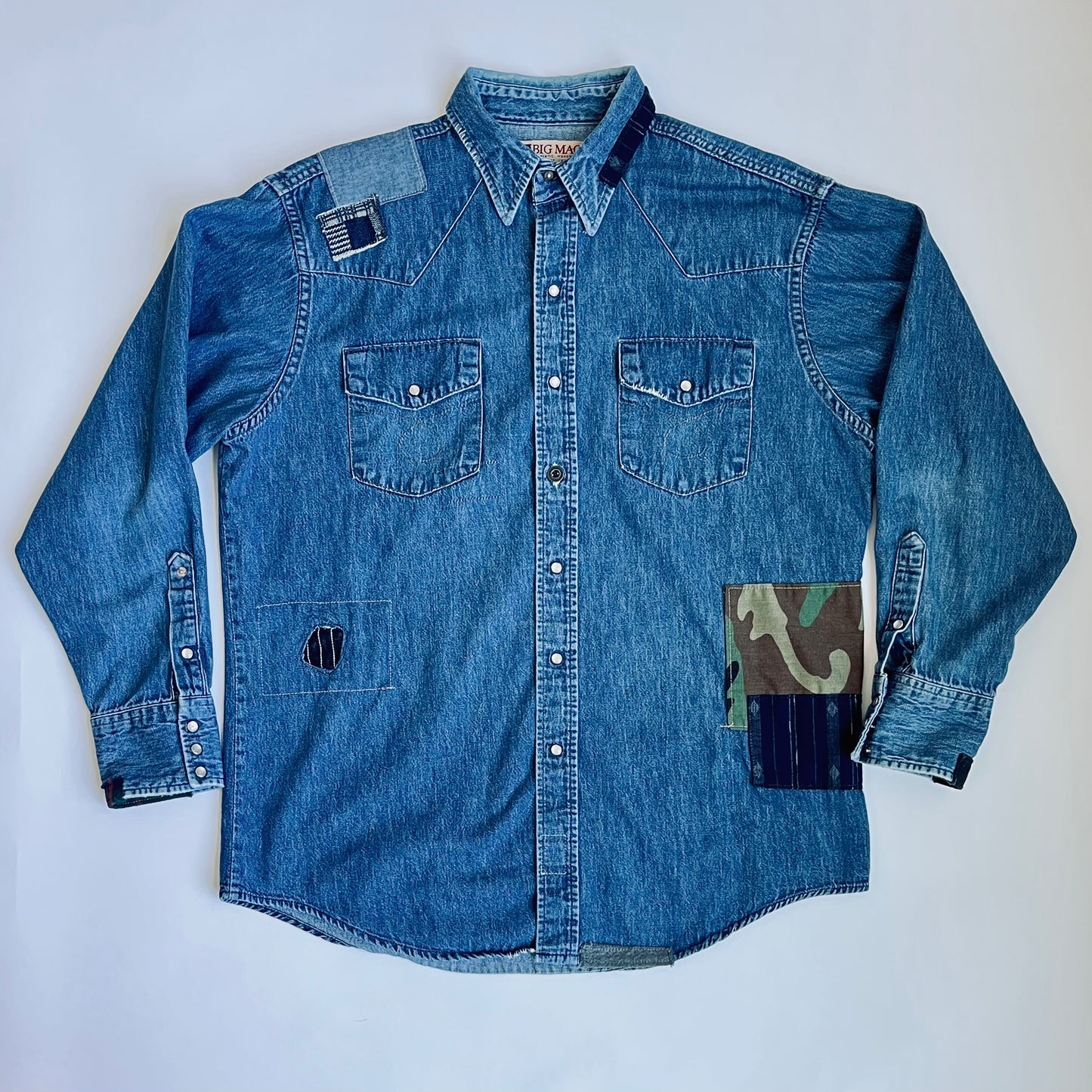 Patch & Repair Denim Shirt