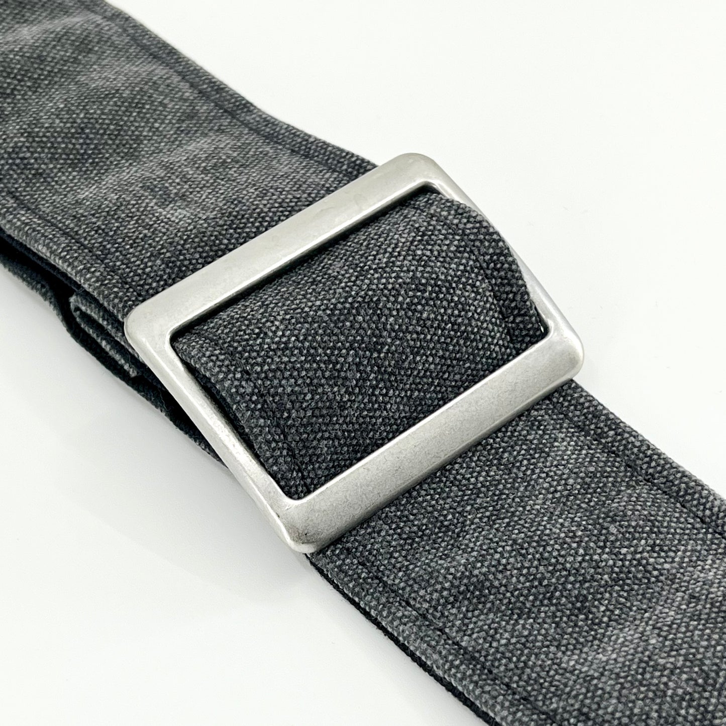 Stone Washed Canvas Guitar Strap