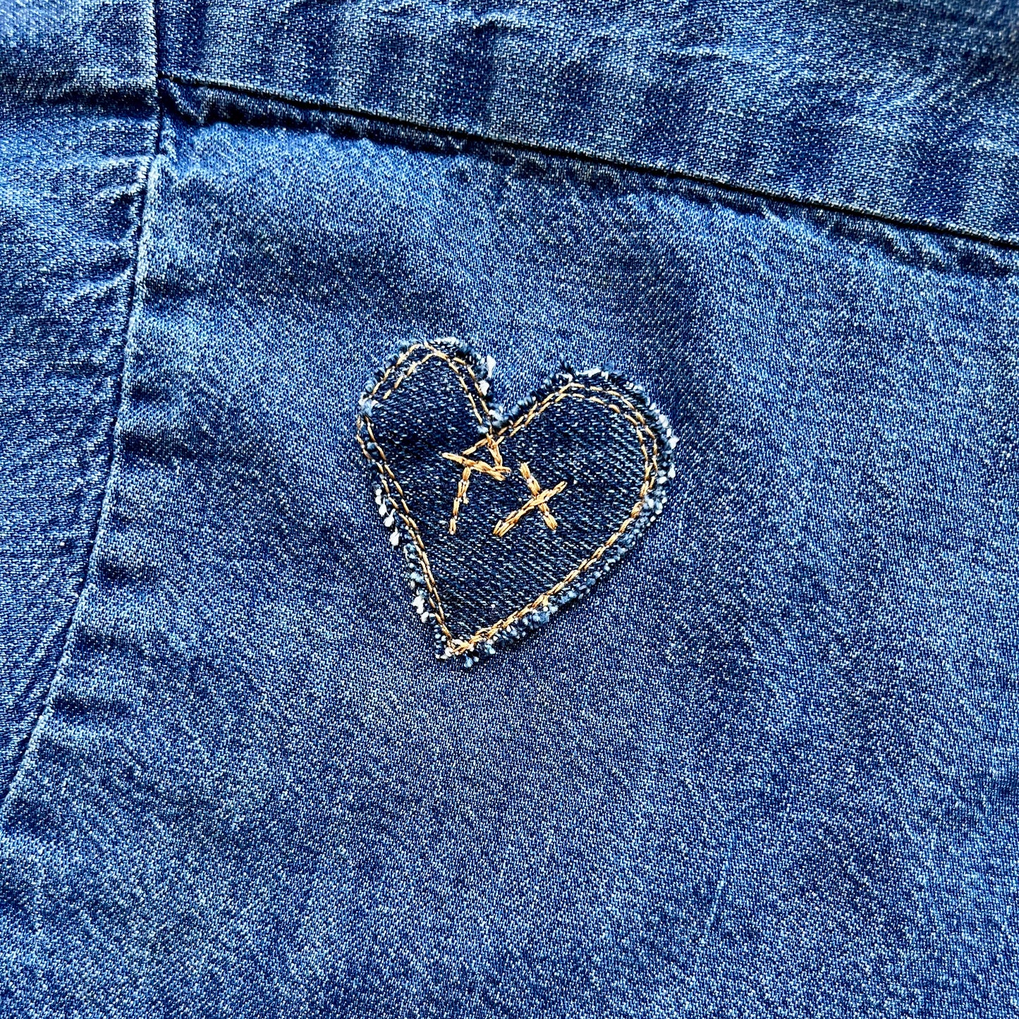 Patch & Repair Denim Shirt