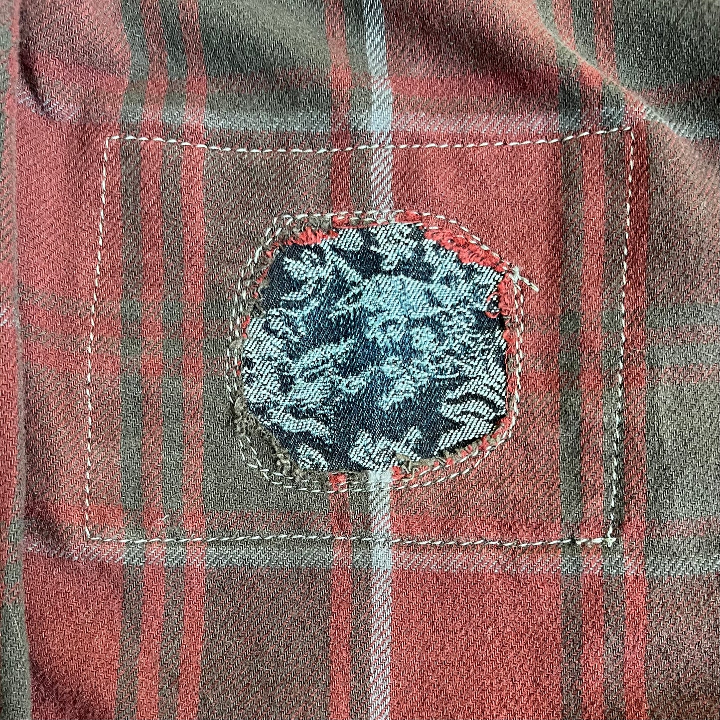 Patch & Repair Flannel Shirt