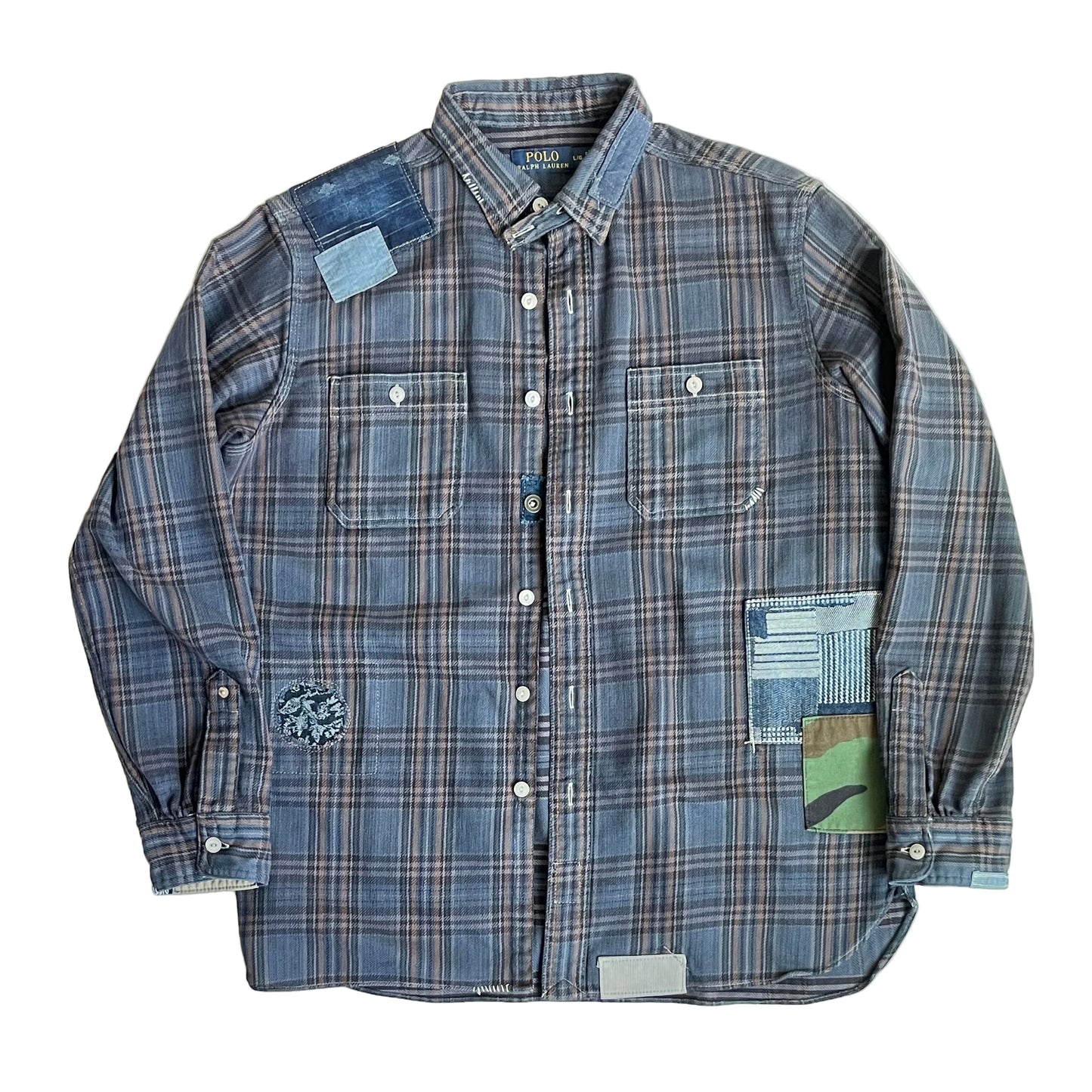 Patch & Repair Flannel Shirt