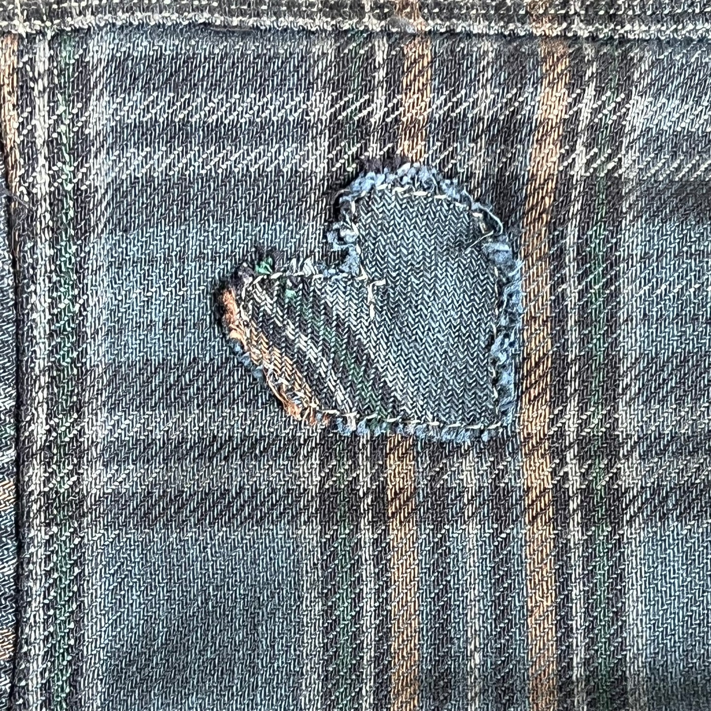 Patch & Repair Flannel Shirt