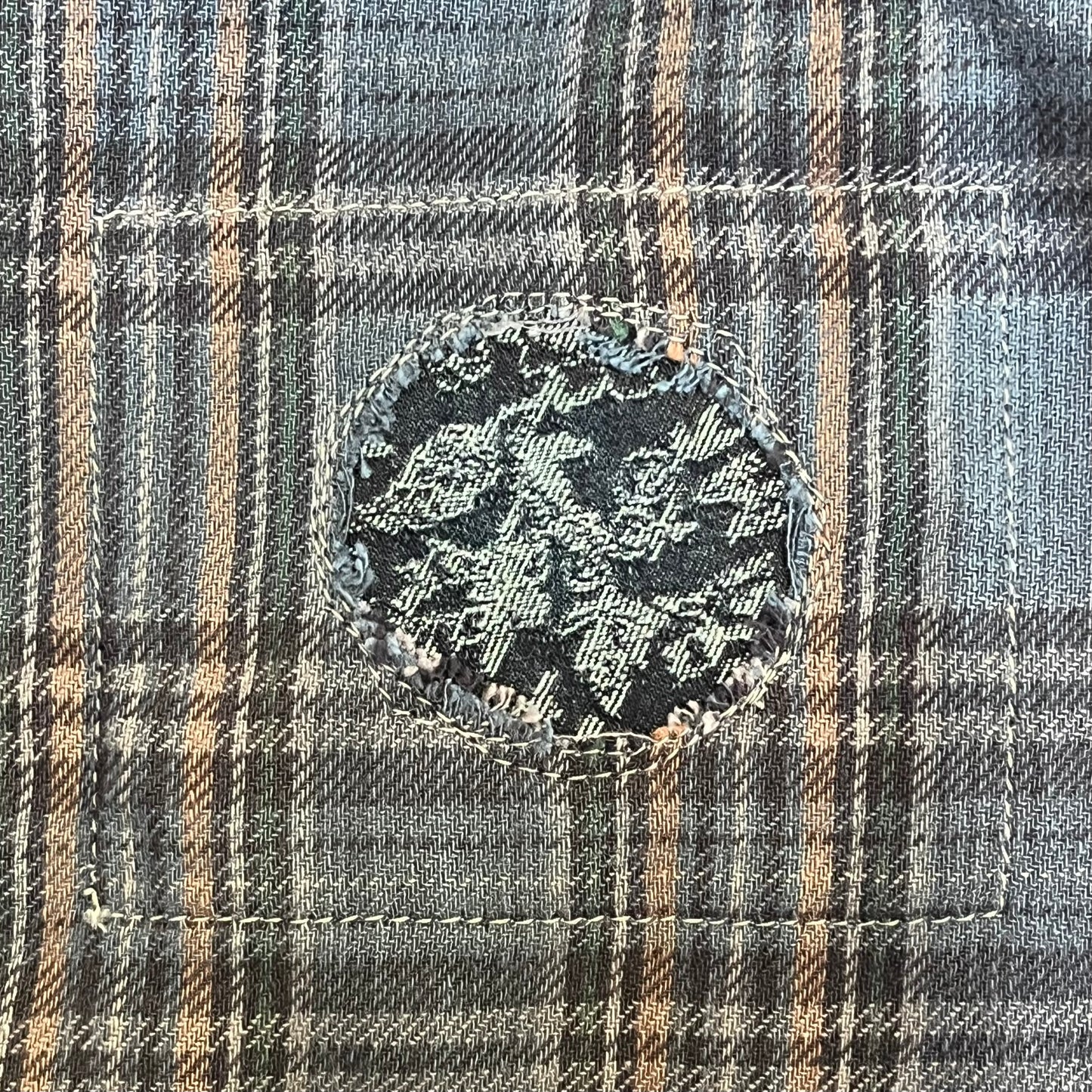 Patch & Repair Flannel Shirt