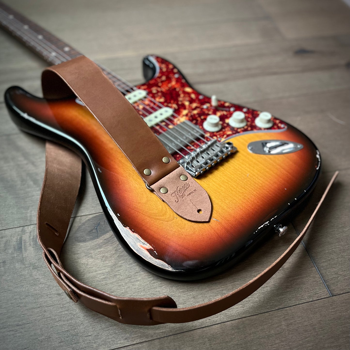 Leather Guitar Strap