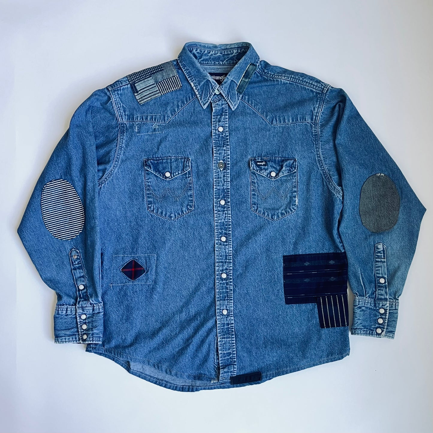 Patch & Repair Denim Shirt