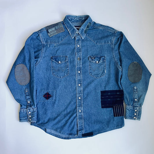 Patch & Repair Denim Shirt